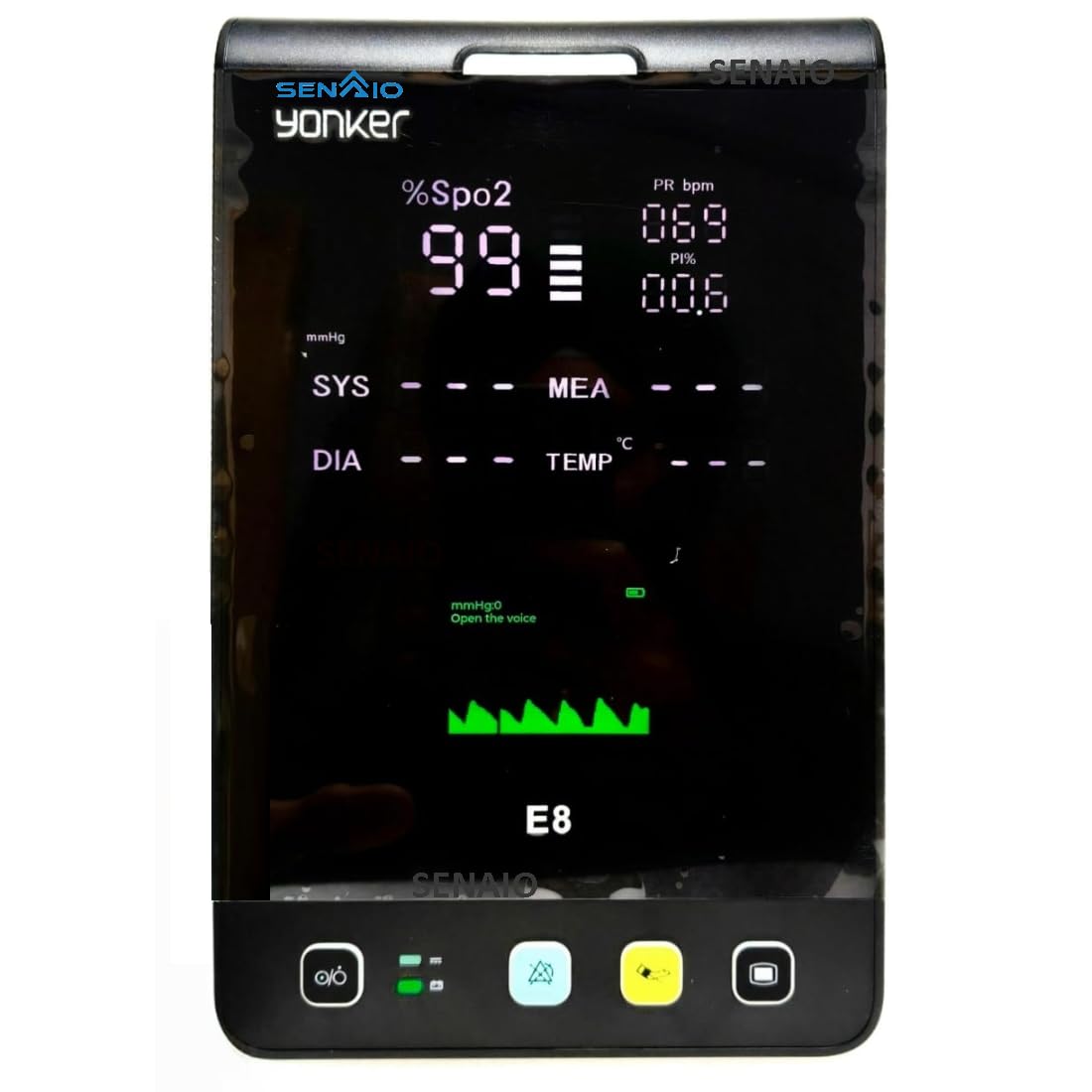 Yonker E8 3-Para Patient Monitor