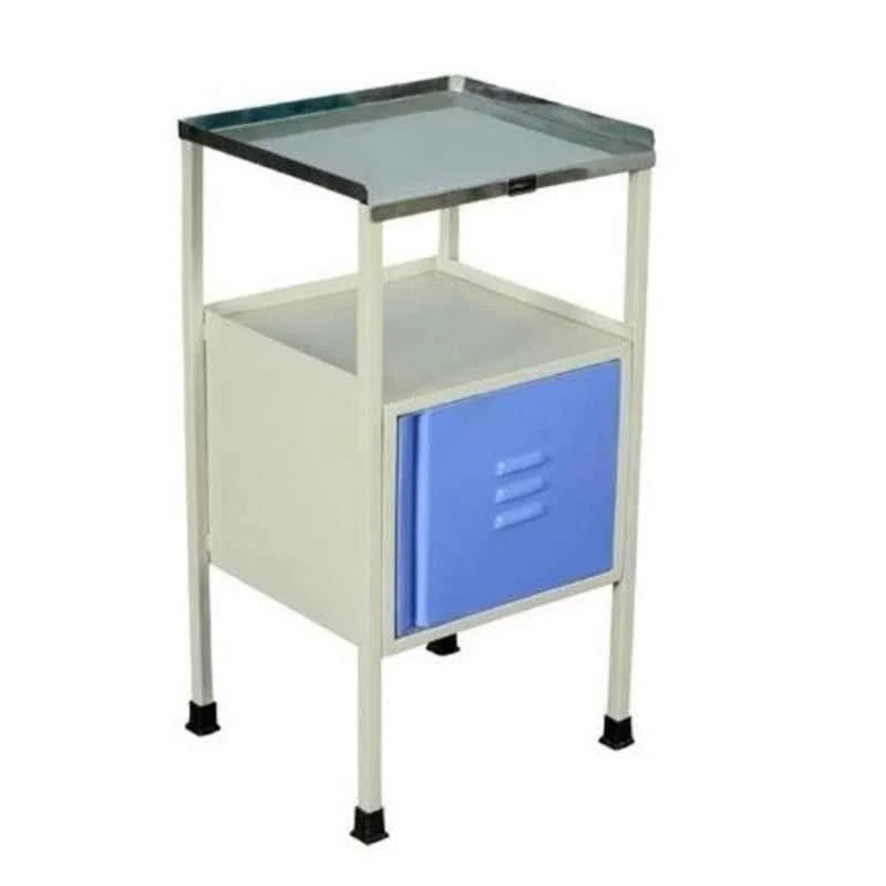 kaarya Stainless Steel Semi Deluxe Bed Side Locker, 11053