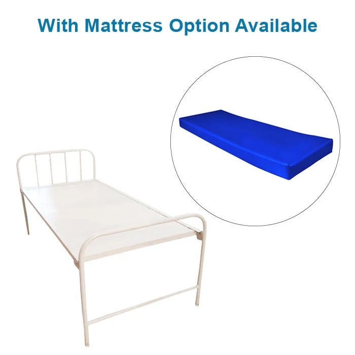 kaarya Plain Patient Hospital Bed MS Angle Frame