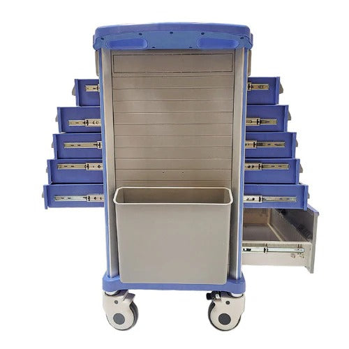 kaarya Medicine Trolley ABS Double Sided