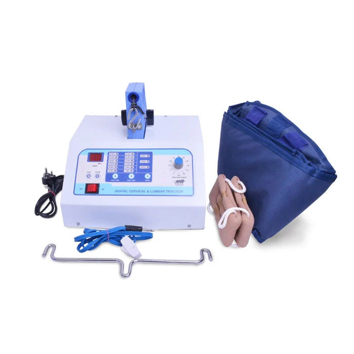 kaarya Traction Cervical, Lumbar with 4 Fold Table