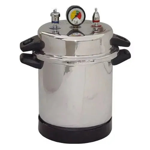 kaarya Dental Autoclave 10L Cooker Type Aluminium 9 x 11 Inch