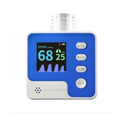 Contec CA10M Capnograph ETCO2 Monitor with LCD screen and Audio-visual Alarm