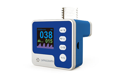 Contec CA10M Capnograph ETCO2 Monitor with LCD screen and Audio-visual Alarm