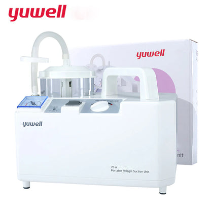 Yuwell Suction Apparatus - Phlegm 1 Bottle 1x1 Polycarbonate Jar (7E-A)