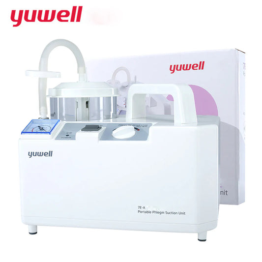 Yuwell Suction Apparatus - Phlegm 1 Bottle 1x1 Polycarbonate Jar (7E-A)