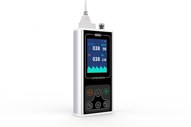 Contec Capnograph CA10S– Side Stream ETCO2 Handheld Monitor