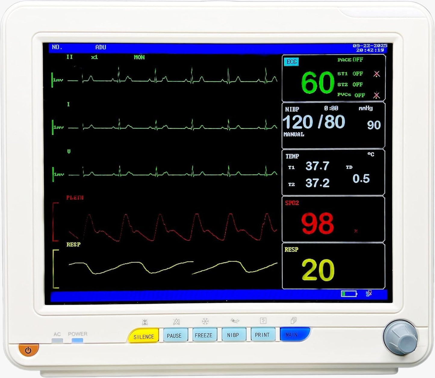 Kaarya KAA-9009W 5-Para Patient Monitor