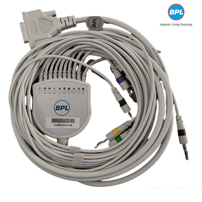 ECG Patient Cable for BPL Cardiart 6108T (Compatible)