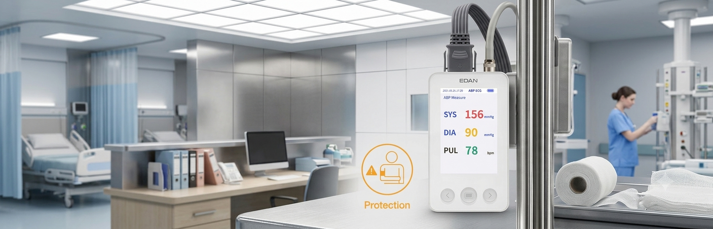 Edan's 2-in-1 Holter & ABPM analysis system SA-20