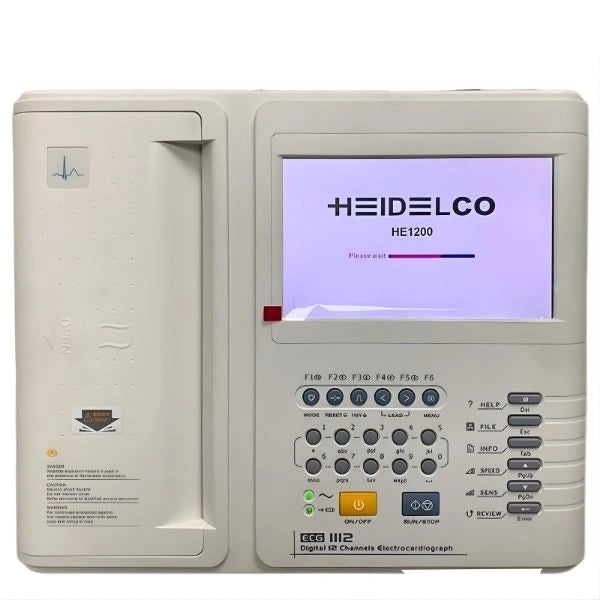 Heidelco 12-Channel ECG Machine - HE1200