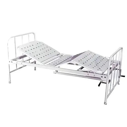 kaarya Hospital Fowler Bed MS Pipe Frame Adjustable Bed