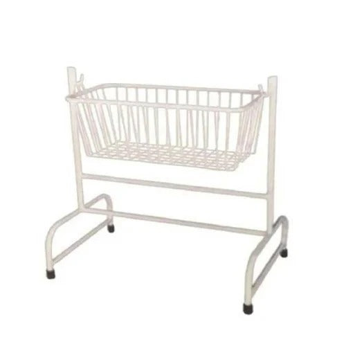 kaarya Hospital Baby Cradle Mild Steel with Mattress