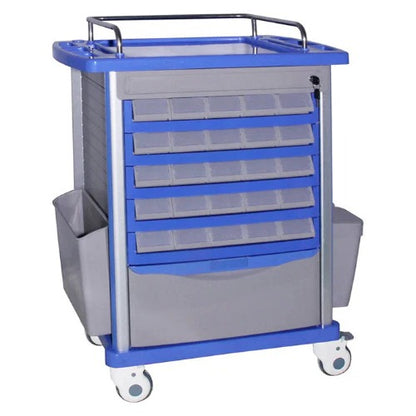 kaarya Medicine Trolley ABS Double Sided