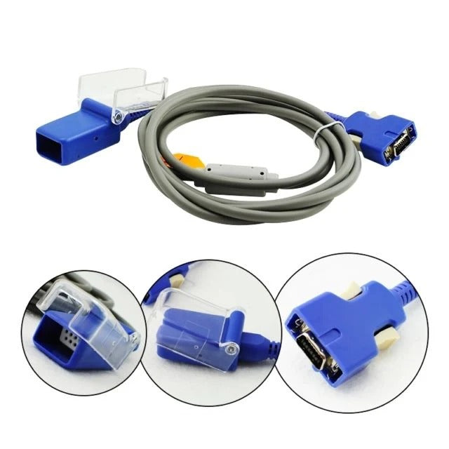 kaarya SPO2 Extention Cable - Nellcor 595 / Doc -10 Extn