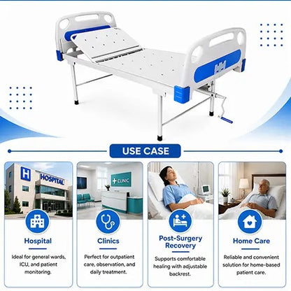 kaarya Semi Fowler Hospital Bed with ABS Panel & Backrest