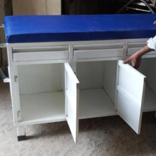 kaarya Examination Couch Drawer Cabinet with Footstep