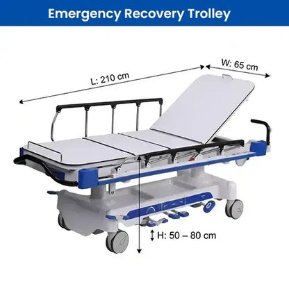 kaarya Emergency Recovery Trolley Hydraulic Premium