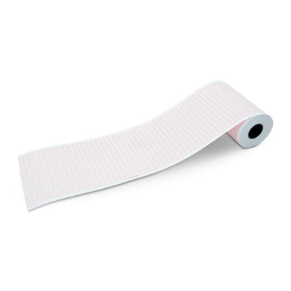 kaarya 3 Channel ECG Paper Roll (Size: 80mm X 20mtr) | 300G Thermal ECG Graph Paper Roll | Suitable for Contec CMS 300G / Bionet 3 Channel ECG Machine/Mortara ELI 230