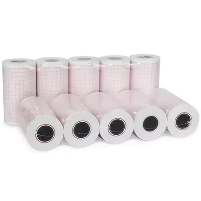 kaarya  6 Channel ECG Paper Roll (Size: 110mm X 20mtr) | 600G Thermal ECG Graph Paper Roll | Suitable for Contec CMS 600G / Bionet 6 Channel ECG Machine/Mortara ELI 230