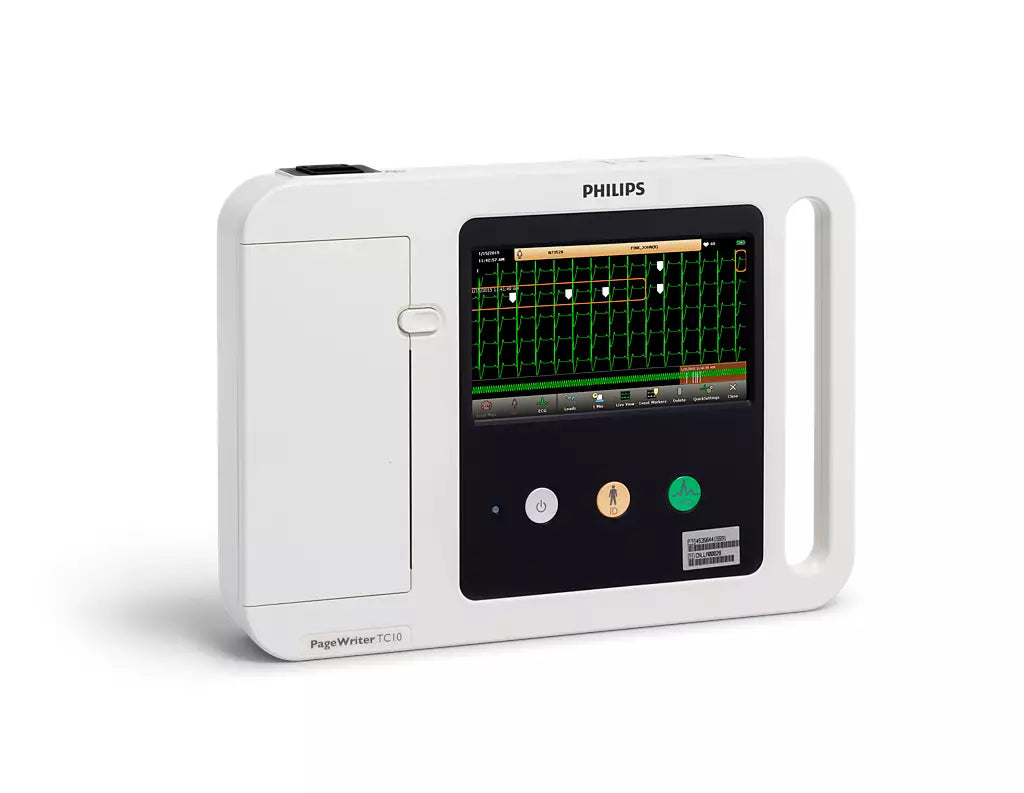 Philips 12-Channel ECG Machine - TC10 Pagewriter