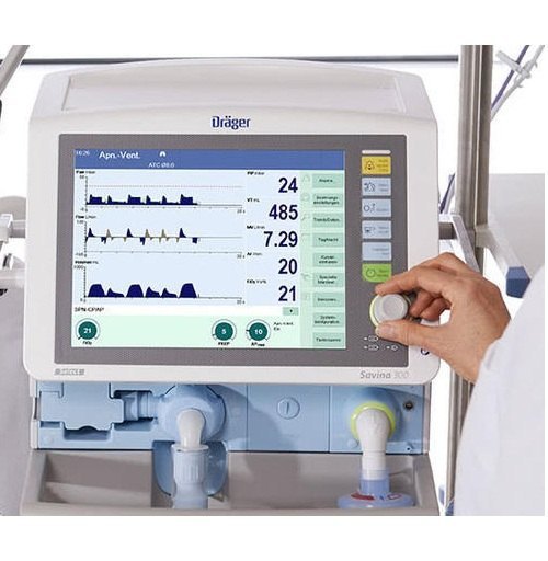 Adult & Pediatric Drager Savina Ventilator, For Hospital, Invasive & NIV
