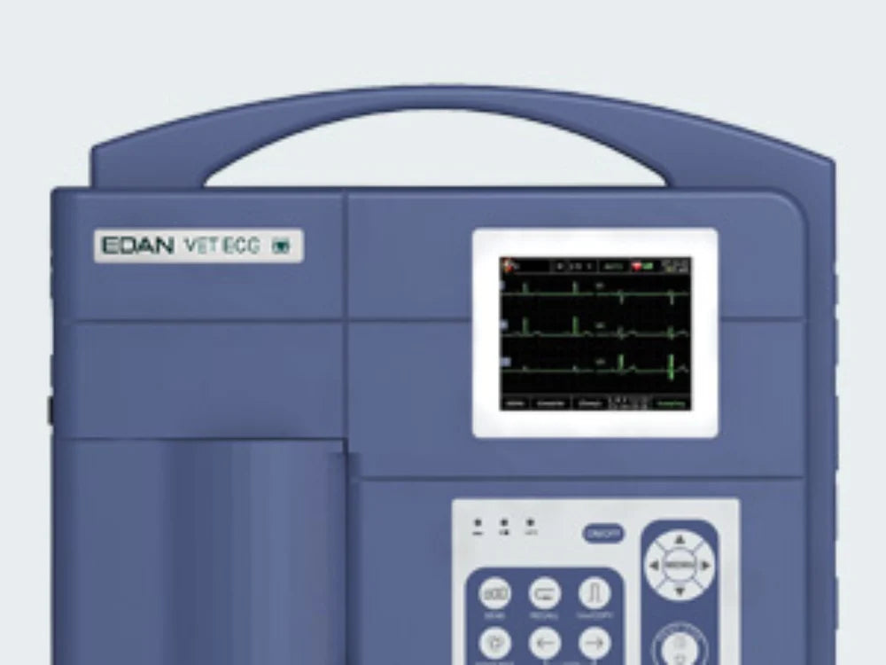Edan VE-300 3-Channel Veterinary ECG Machine